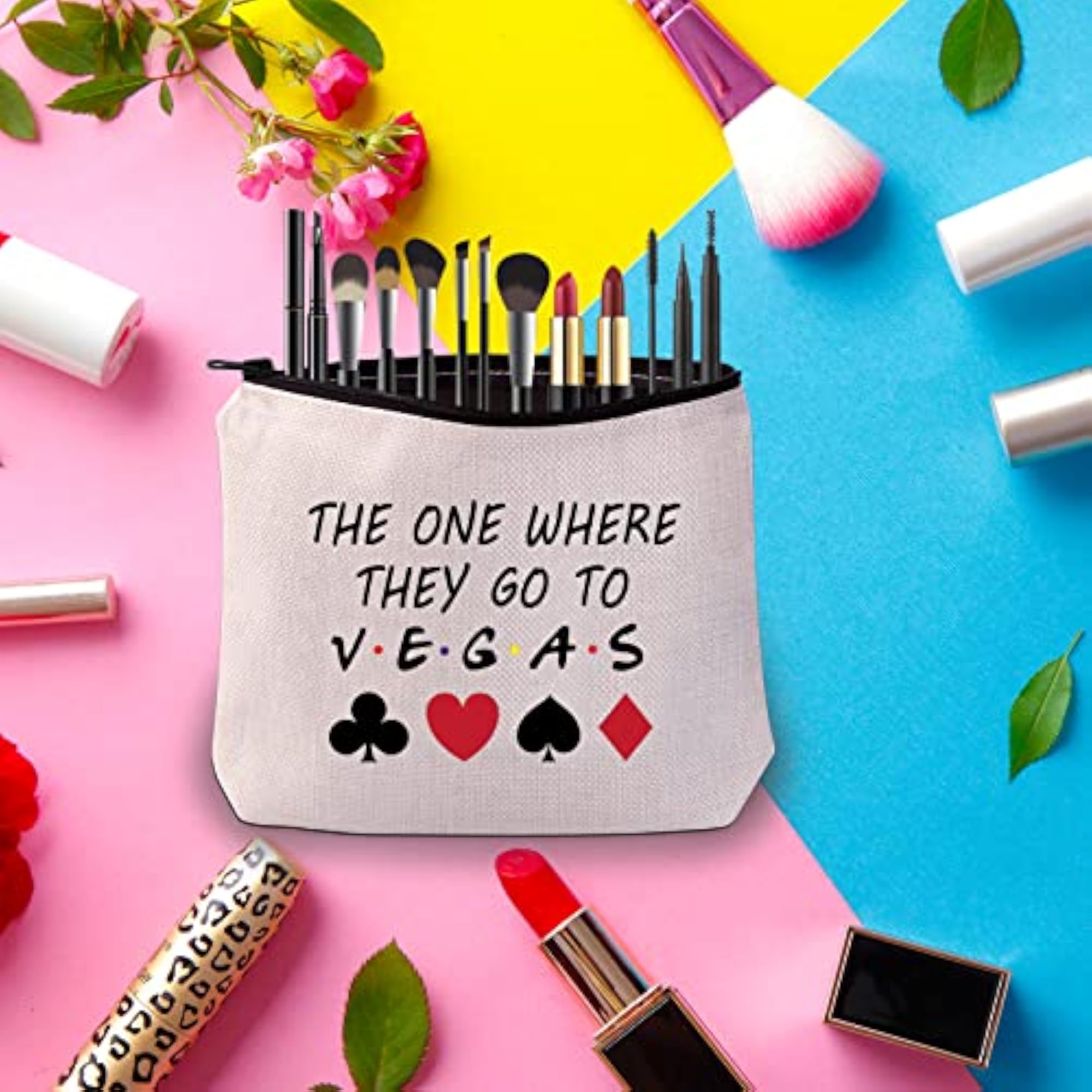 Vegas Trip Makeup Bag for Family Vacations